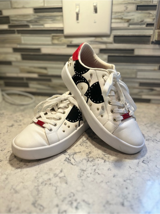 Aldo Shoes - Disney X Aldo Party Mickey Sneaker Lunar New Year Collection White Size 7 1/2